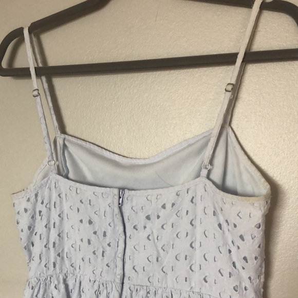 H&M | Geometric Eyelet Babydoll Sundress - Picture 4 of 7